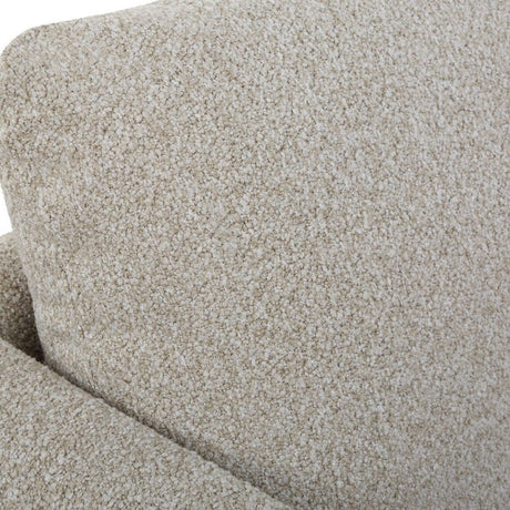 Modern European furniture - Beige Boucle Sofa - www.oroa.com