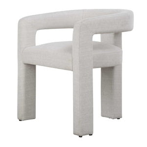   White Three-Legged Dining Chair | Oroa.com