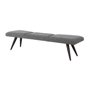   Gray Boucle Bench | Oroa.com