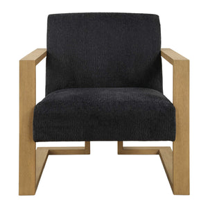   Blue Chenille Accent Chair | Oroa.com