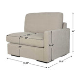 Beige Sectional Sofa | Uttermost  Refuge