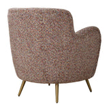 Modern European furniture - Textured Chenille Accent Chair - www.oroa.com