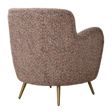 Modern European furniture - Textured Chenille Accent Chair - www.oroa.com