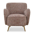 Modern European furniture - Textured Chenille Accent Chair - www.oroa.com