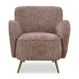 Modern European furniture - Textured Chenille Accent Chair - www.oroa.com