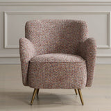 Modern European furniture - Textured Chenille Accent Chair - www.oroa.com