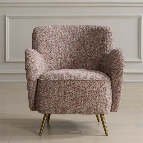 Modern European furniture - Textured Chenille Accent Chair - www.oroa.com