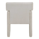 White Velvet Dining Chair | Uttermost Colette