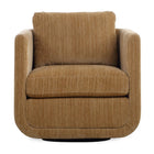 Chenille Rounded Swivel Chair | Uttermost Abound