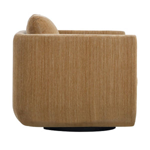   Chenille Rounded Swivel Chair | Oroa.com