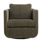Chenille Rounded Swivel Chair | Uttermost Abound