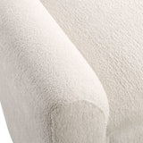 White Boucle Modern Bench by Uttermost Caliste, alternate view 5