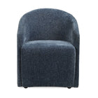 Velvet Dining Chair with Casters | Uttermost Harbor
