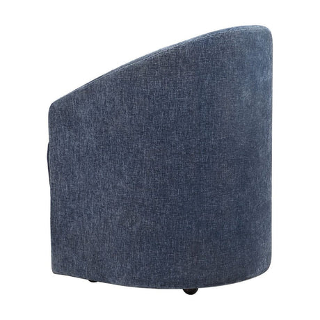 Velvet Dining Chair with Casters | Uttermost Harbor