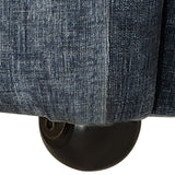 Velvet Dining Chair with Casters | Uttermost Harbor