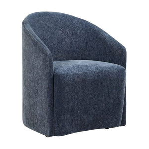   Velvet Dining Chair with Casters | Oroa.com