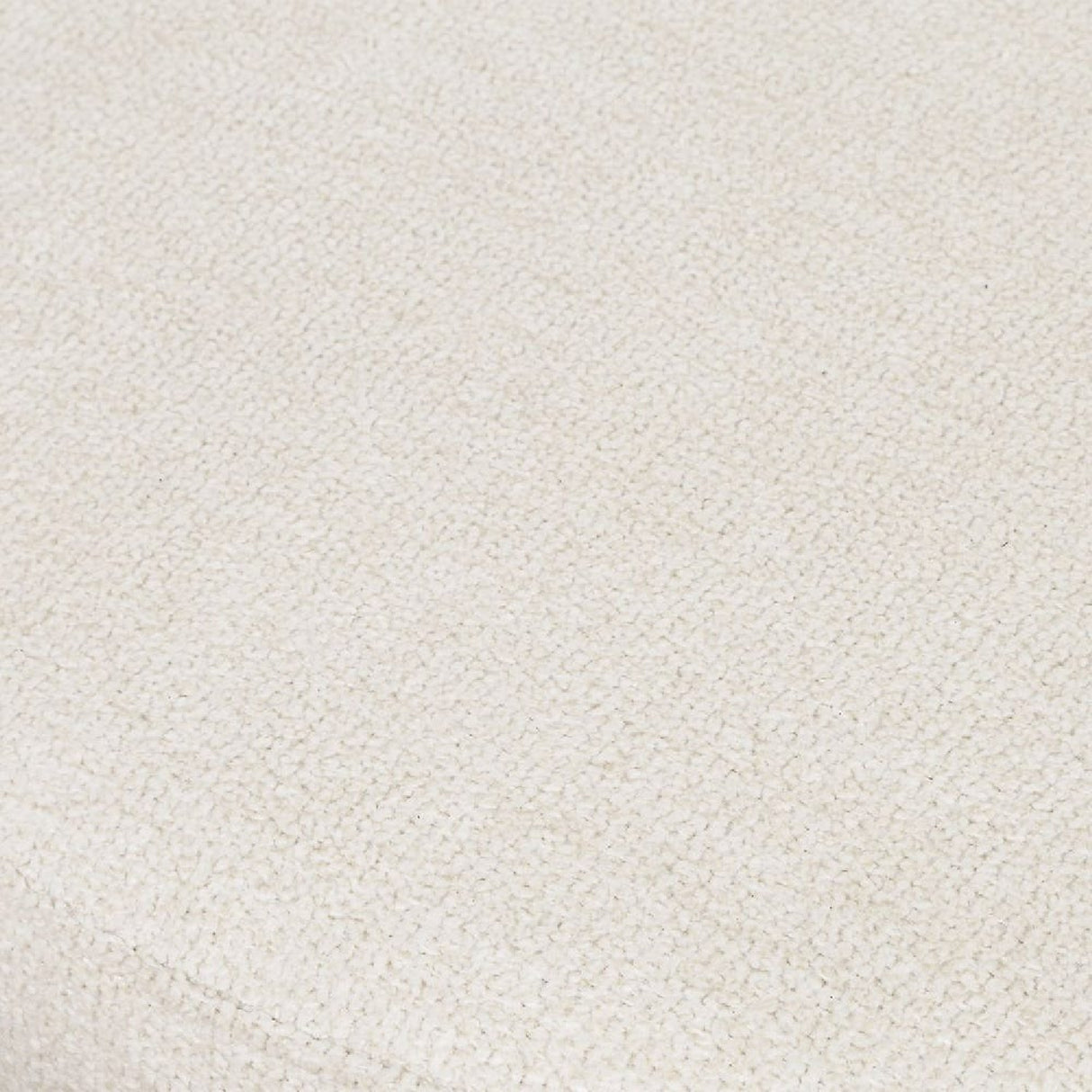   Cream Chenille Round Counter Stool | Oroa.com