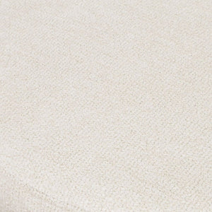   Cream Chenille Round Counter Stool | Oroa.com