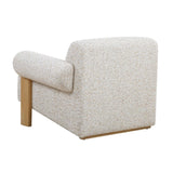 Modern European furniture - Boucle Rolled-Arm Accent Chair - www.oroa.com
