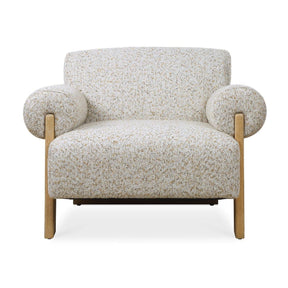 Boucle Rolled-Arm Accent Chair by Uttermost Juncture