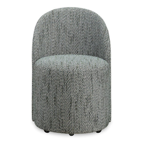 Chenille Caster Swivel Dining Chair | Uttermost Roll With It