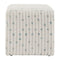 Modern European furniture - Chenille Cube Ottoman - www.oroa.com