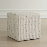 Chenille Cube Ottoman | Uttermost Joie
