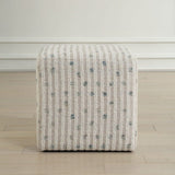 Chenille Cube Ottoman | Uttermost Joie