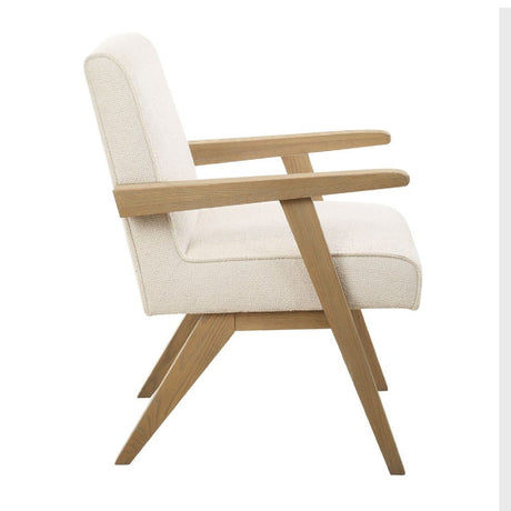 Oak Framed Padded Dining Chair | Uttermost  Blakely