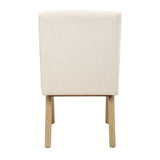 Oak Framed Padded Dining Chair | Uttermost  Blakely
