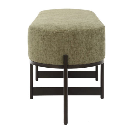 Modern European furniture - Green Upholstered Bench - www.oroa.com