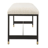 Modern European furniture - White Upholstered Bench - www.oroa.com