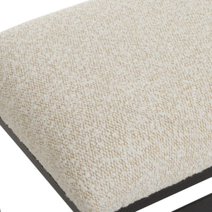   White Upholstered Bench | Oroa.com