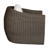 Modern European furniture - Woven Wicker Outdoor Lounge Chair - www.oroa.com