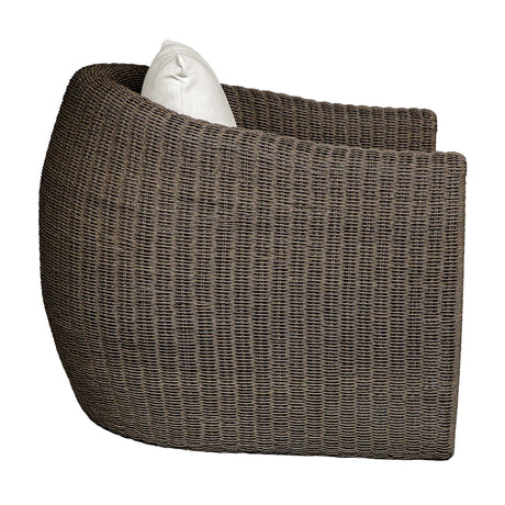 Modern European furniture - Woven Wicker Outdoor Lounge Chair - www.oroa.com