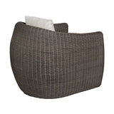 Modern European furniture - Woven Wicker Outdoor Lounge Chair - www.oroa.com