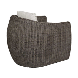   Woven Wicker Outdoor Lounge Chair | Oroa.com