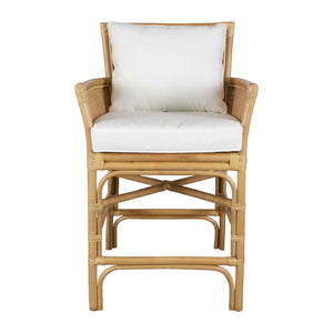   Woven Rattan Counter Stool | Oroa.com