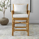 Modern European furniture - Woven Rattan Counter Stool - www.oroa.com