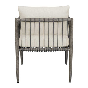   Gray Mahogany Outdoor Dining Chair | Oroa.com