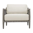 Modern European furniture - Gray Mahogany Outdoor Lounge Chair - www.oroa.com