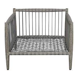   Gray Mahogany Outdoor Lounge Chair | Oroa.com