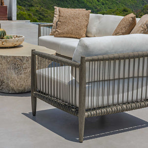   Gray Mahogany Outdoor Lounge Chair | Oroa.com