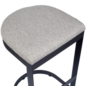   Cantilevered Steel Outdoor Counter Stool | Oroa.com