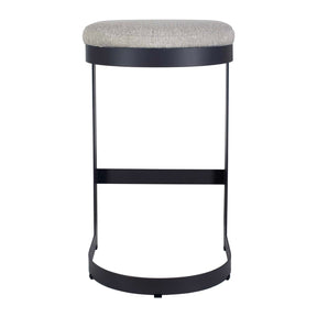 Black Cantilevered Outdoor Bar Stool by Uttermost Maude