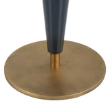 Modern European furniture - Navy Blue Pedestal Accent Table - www.oroa.com