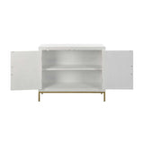 2-Door Oak Veneer Cabinet | Uttermost Front Range