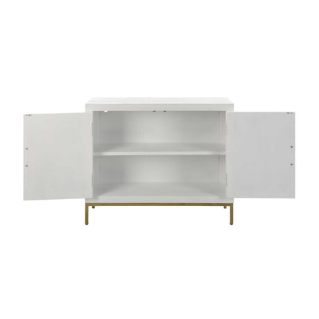 2-Door Oak Veneer Cabinet | Uttermost Front Range