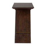 Brown Wooden Slanted Accent Table by Uttermost Breakthrough, alternate view 5