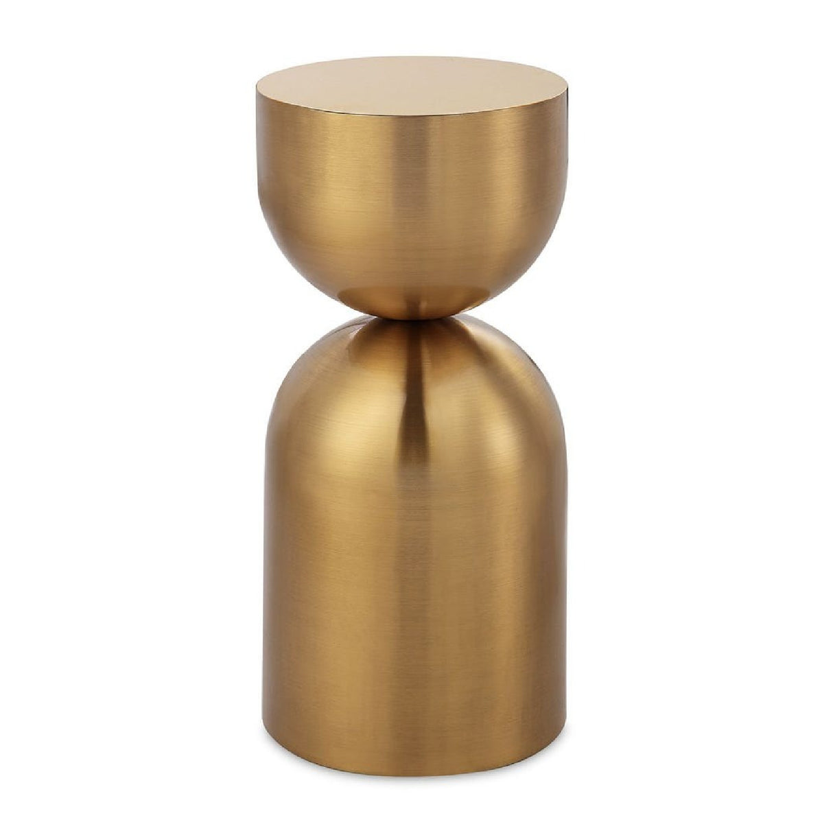 Gold Hourglass Accent Table | Uttermost Golden Vessel